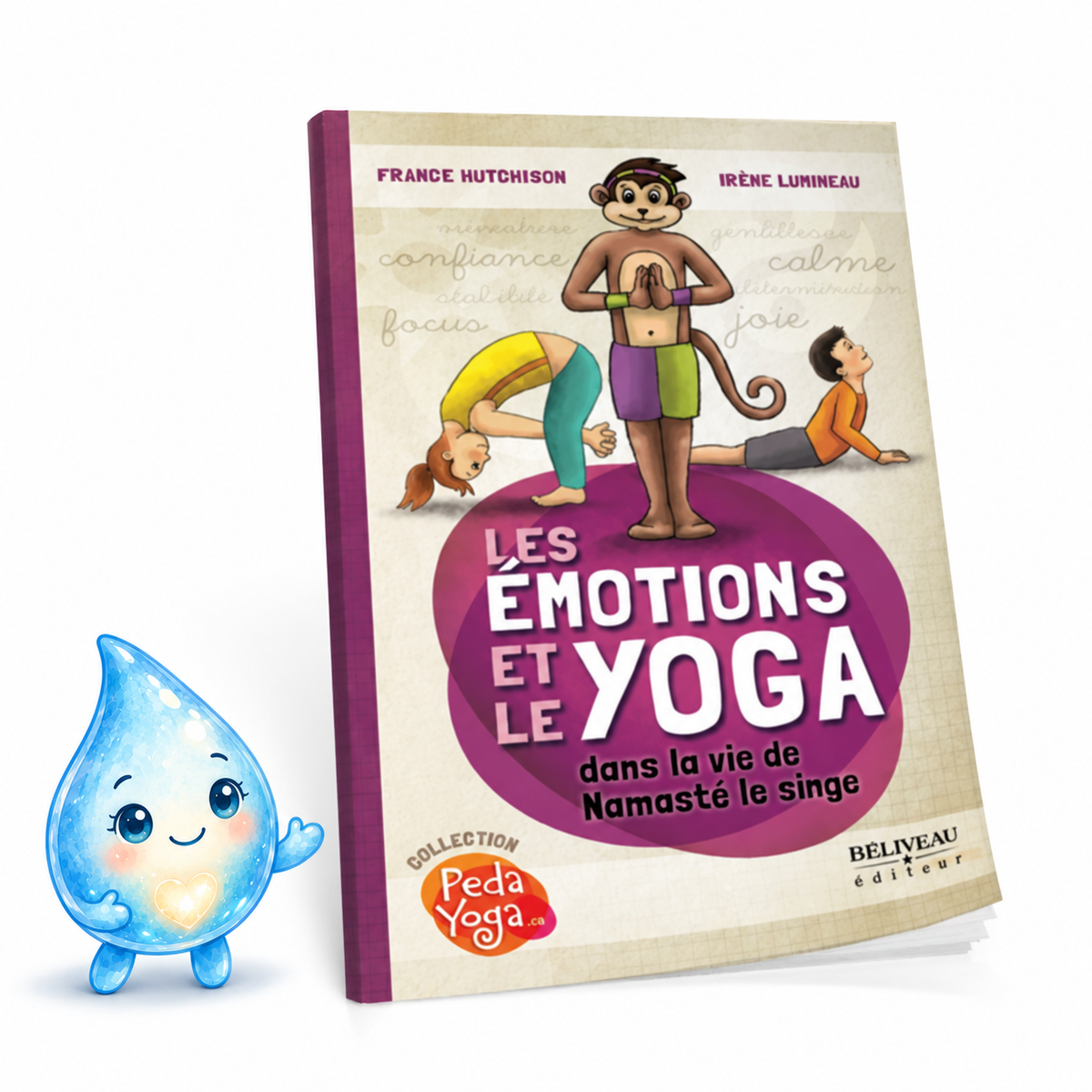 Les émotions et le yoga avec Namasté le singe — présenté par Omi ou Namasté